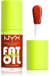 NYX Cosmetics Fat Oil Lip Drip ajak olaj árnyalat Caramelt Mami 4.8 ml