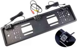 Autolife CA-BG482-2 8LED-es Rendszámtábla keretbe épített tolatókamera + 2db tolatószenzor (72020) - aruhaz