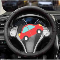 Autolife Teherautós valódi bõr furgon kormányvédõ, DS01BK-39CM (CC61379)