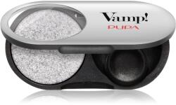 PUPA Vamp! Radiant Baked Eyeshadow tartósan tündöklő szemhéjfestékek árnyalat 302 Pure Silver - METALLIC 1 g