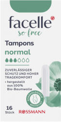 Facelle Natural tampon - 16 db