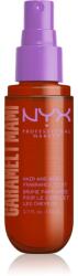 NYX Professional Makeup Fat Oil Body Spray parfümözött spray haj és test illattal Caramelt Mami 80 ml