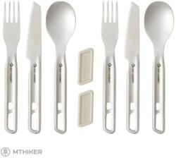 Sea to Summit Detour Stainless Steel Cutlery Set étkészlet, 6 db