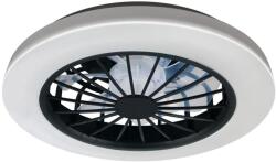 Polux Plafonieră LED dimmabilă cu ventilator GHANA LED/24W/230V alb/negru+telecomandă (SA2495)