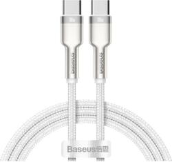 Baseus Adat- és töltőkábel Baseus USB Type-C - USB Type-C kávéfőző, 1 m, 100 W, CATJK-C02, fehér