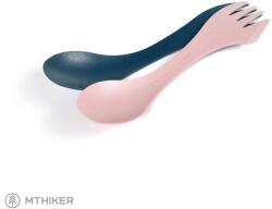 Light My Fire Spork original 2-pack evőeszköz, hazyblue/dustypink