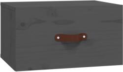 vidaXL szürke falra szerelhető éjjeliszekrény 40 x 29, 5 x 22 cm 4.05 kg (820990VidaXL)
