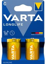 VARTA Longlife C elem, műanyagmentes, 2 db