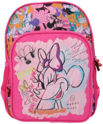 Pigna Ghiozdan clasa 0 PIGNA, 2 fermoare, Roz, motiv Minnie Mouse - who me (MNRS2242-3)