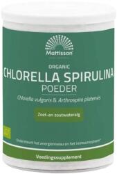 Mattisson Healthstyle Pudră organică de Chlorella Spirulina, 125 g