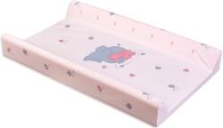 Lorelli Saltea de înfășat cu bază dură Lorelli - Roz cu elefanti, 50 х 80 cm (10130150007) Saltea de infasat