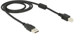 Delock USB2.0 кабел с конектори тип А, тип В, 1 м