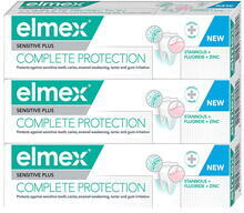 Elmex Sensitive Plus Complete Protection Tripack Toothpaste