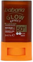 Babaria Stick pentru fata cu protectie solara SPF 50+ Glow Effect, 20 ml, Babaria