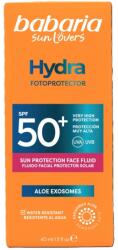 Babaria Fluid pentru fata cu protectie solara SPF 50+ UVA&UVB Hydra Fotoprotector, 40 ml, Babaria