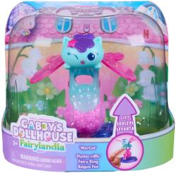 Gabby's Dollhouse Gabby's Dollhouse, Fairylandia, inel magic cu figurina mobila, Mer-Cat Figurina