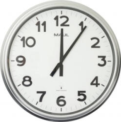 MAUL Rádiójel vezérlésű Falióra 61 cm x 610 mm x 71 mm x 71 mm Ezüst (9056195) (9056195)