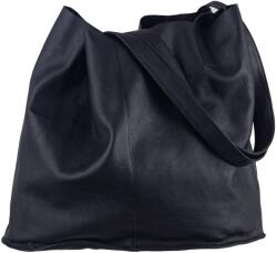 Greenburry Geanta umar dama piele naturala neagra 43 x 31 x 13 cm, NAPPA - Carmen, Greenburry