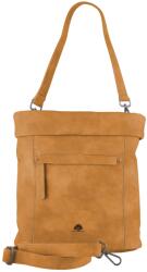 Greenburry Geanta umar dama piele ecologica galben mustar 26 x 24 x 11 cm, Mad'l Dasch Leni, Greenburry
