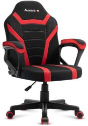 Huzaro Ranger 1.0 gyerek gamer szék, piros hálóval, fekete, piros