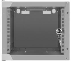Lanberg Fali Szekrény 10" 4u (280x310, Szürke)