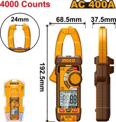 INGCO Multimetru Clampmetru 400 (DCM62001)