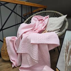 Kotonia Home Cuvertura Kotonia Home - Waffle, 220x240 cm, 100% bumbac - rosse (004722)