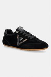 GUESS RELLI sneakers pentru femei, din piele întoarsă 9BY2-OBDZLD_99X (FLTREL.SUE12.BLACK)