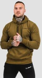 GymBeam Athlete kapucnis pulóver Military Green Black S