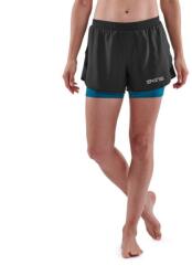SKINS Series-3 X-Fit Black női rövidnadrág M