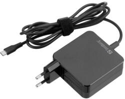 Sandberg Univerzális Töltő adapter - USB-C AC Charger PD65W EU 2M (135-79) - wincity