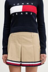 Tommy Jeans fustă evazată din bumbac 9BY2-SDDZUD_08X (DW0DW22969)
