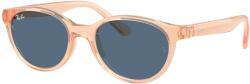 Ray-Ban RJ9080S 717080 Transparent Orange Dark Blue gyermek napszemüveg (RJ9080S 717080)