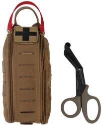 Mil-Tec Trusă de prim ajutor Mil-Tec IFAK Rapid Pack + foarfece - Dark Coyote
