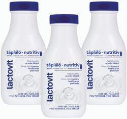 Lactovit Tápláló Tusfürdő (3x300 ml)