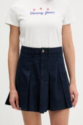 Tommy Jeans fustă evazată din bumbac 9BY2-SDDZUF_59X (DW0DW23149)