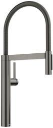 BLANCO BLANCOCULINA-S II mosogató csaptelep, kihúzható zuhanyfejjel, satin dark steel 527465 (527465)