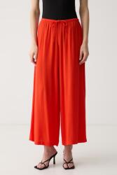 United Colors of Benetton pantaloni wide leg pentru femei din vâscoză PPYA-SPD1GA_22A (4VW95F00C)