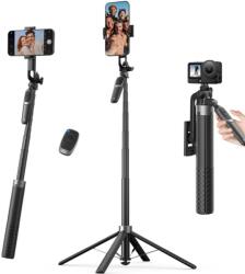 K&F Concept Selfie stick K&F Concept de 1.8m cu 4 picioare, reîncărcabil