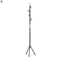 Artium Fekete Fém Ruhafogas. 80001-01 BK