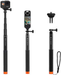 K&F Concept Selfie stick invizibil K&F Concept din carbon, 127cm