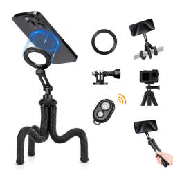 K&F Concept Suport Octopus Magnetic Telefon Trepied K&F Concept