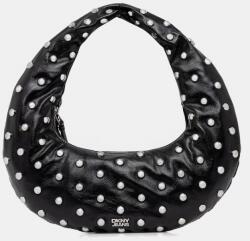 DKNY női műbőr hobo táska KATYA - fekete Univerzális méret