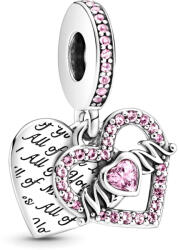 Pandora Moments Szív és Anya ezüst függő charm (799402C01)