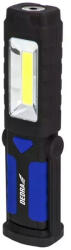 Dedra zseblámpa 3W COB LED + 1W LED, hosszúkás talppal, elemekkel (DED-L1007)