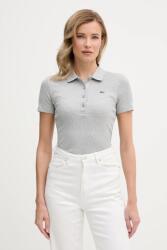 Lacoste pamut póló - szürke 36