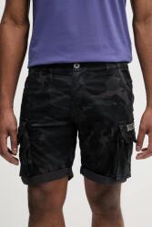 Alpha Industries pamut rövidnadrág Alpha Industries Crew Short Camo 196201 125 - fekete 33