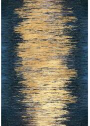 Vitaus Жълт/тъмносин килим подходящ за пране 120x180 cm Goldie - Vitaus (KRN-6344-120x180)