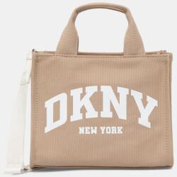 DKNY keresztpántos táska női pamut - bézs Univerzális méret - answear - 23 990 Ft