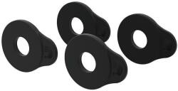 D'Addario PW-FLSB-04BK Flex Lock Strap Block Black Curea de chitară (PW-FLSB-04BK)